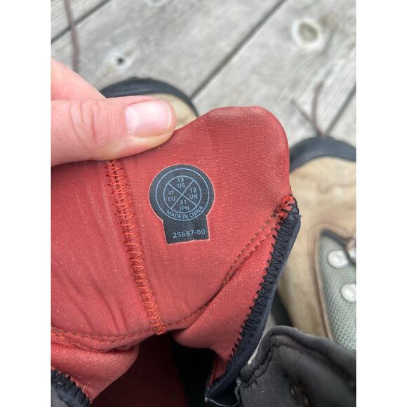 Simms Guide Series Felt Sole Fly Fishing Wading Boots Men's 13 lace up - Picture 5 of 6